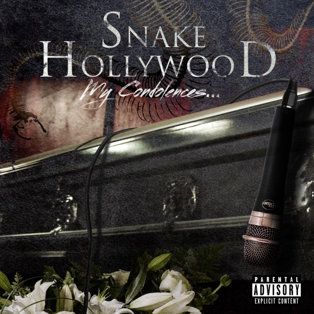 SnakeH My Condolences CD FRONT