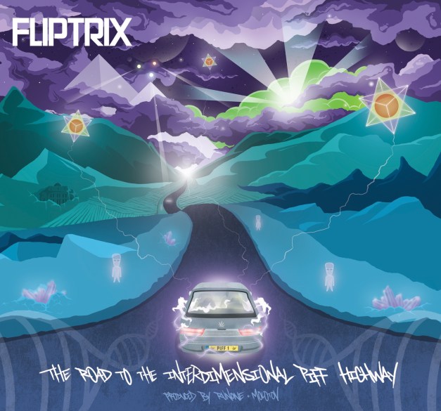 Fliptrix - The Road To The Interdimensional Piff Highway (Cover)