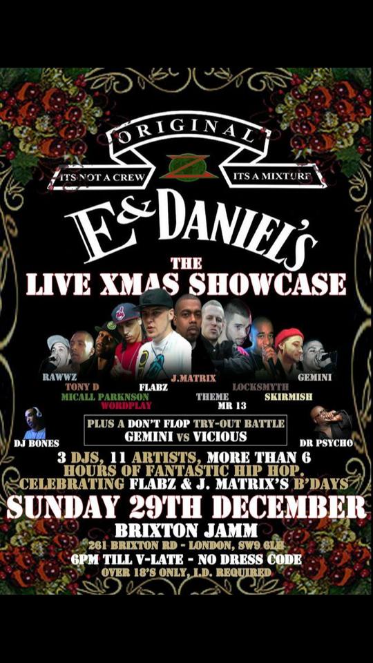 E&Danielsliveshowcase