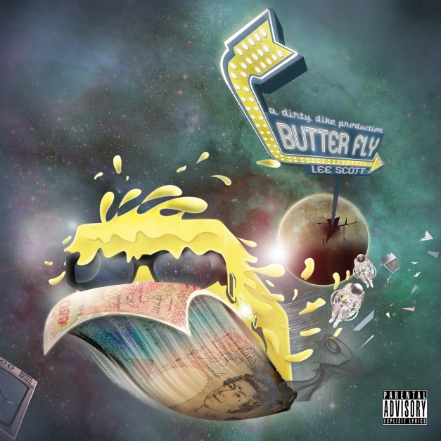 Lee Scott - Butter Fly (Album Cover)
